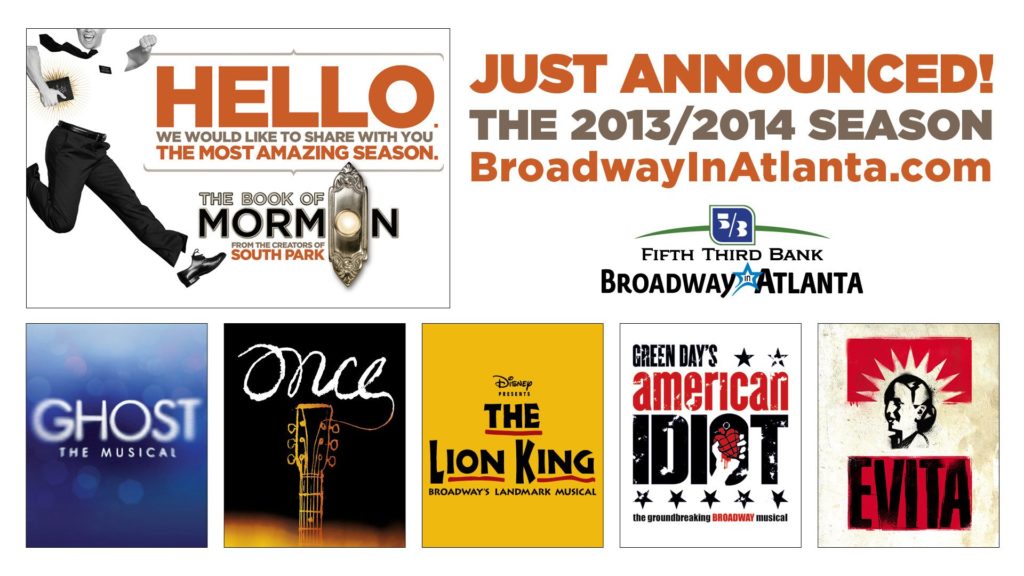 Broadway Atlanta Announces New Musicals coming to the Fox Theatre