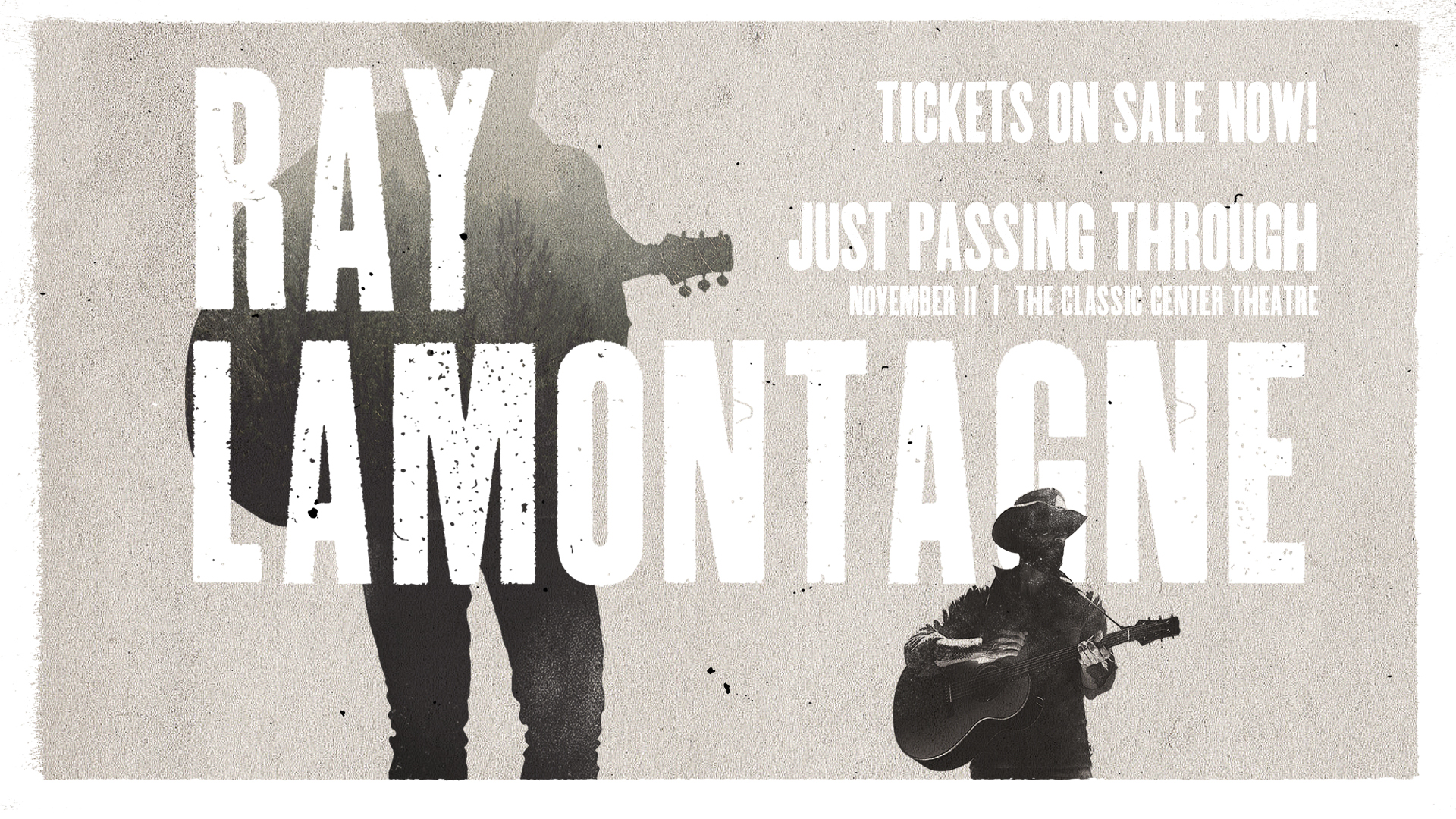 Enter to Win Tickets Ray LaMontagne LIVE